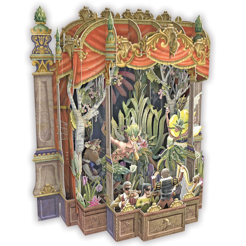 Midsummer Nights Dream 3D Pop Up Card