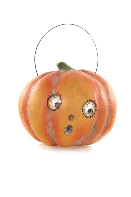 What A Fright Pumpkin Candy Bucket