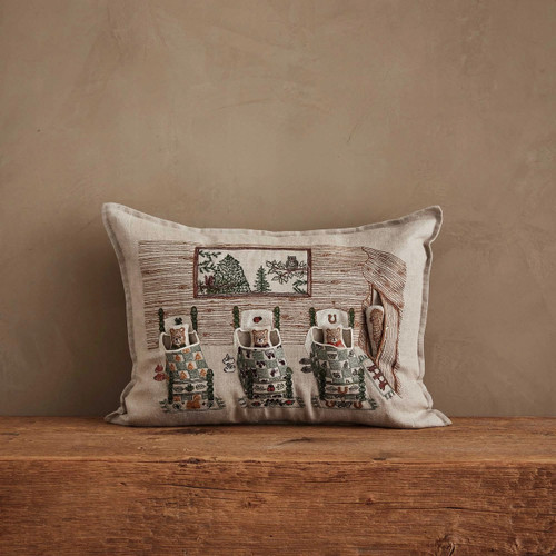 Three Little Bears Pocket Pillow