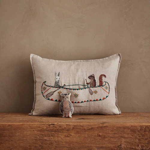 Friends Canoe Pocket Pillow