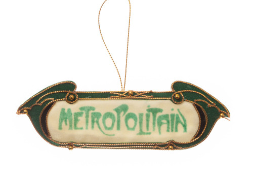 Metro Paris Metropolitan Ornament