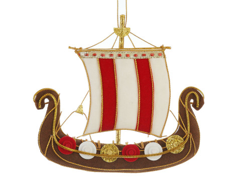 Viking Ship Ornament