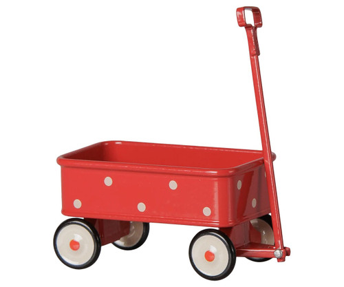 Mouse Red Wagon