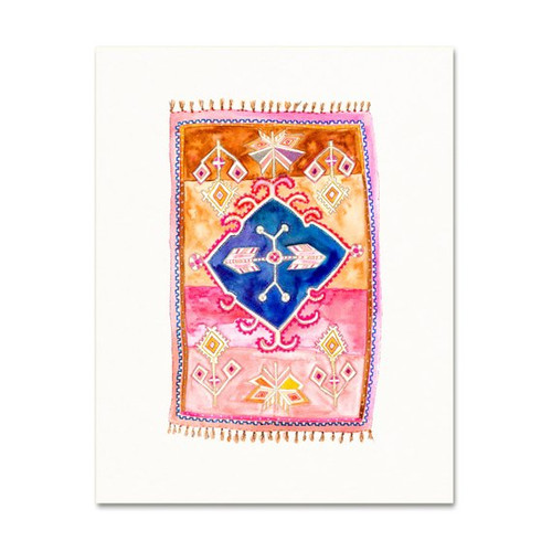 Moroccan Rug Print #13 5" x 7"