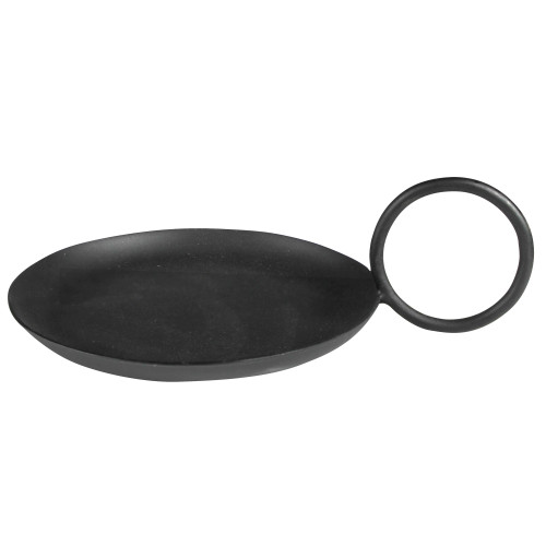 Iron Candle Trivet with Ring Holder