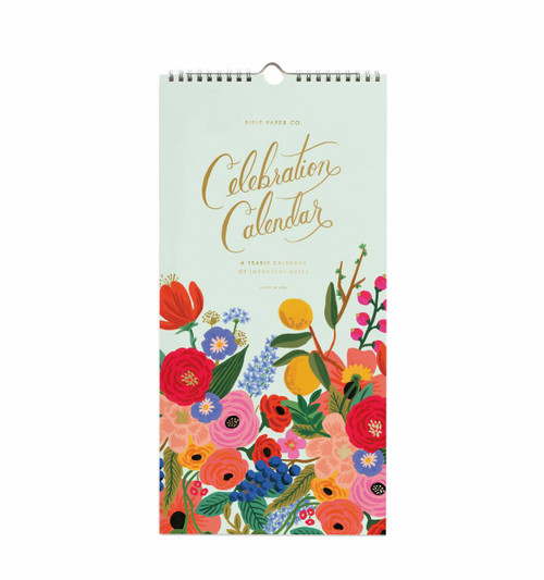 Celebration Calendar: A Yearly Calendar of Important Dates