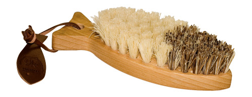 Fish Shape Vegetable Brush  in Beech Wood