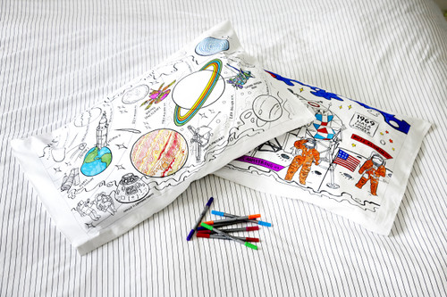 HopnHoppers Space & Astronaut Pencil Case for Kids (Small) at Rs 250.00, Pencil Case