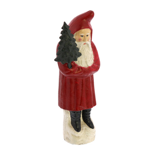 Cast Iron Santa LARGE 9"