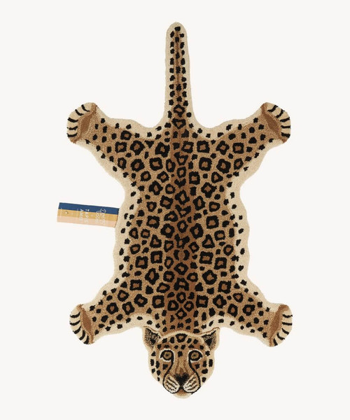 Loony Leopard Animal Rug in Large