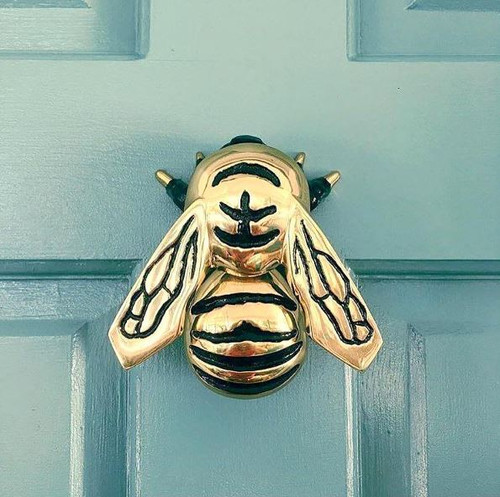 Michael Healy Brass Bumblebee Door Knocker PREMIUM SIZE