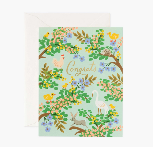 Forest Congrats Card