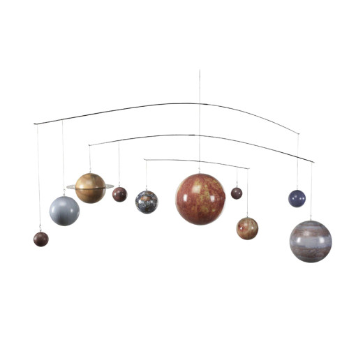  Space Planet 10 Pack Wall Hooks for Hanging Round