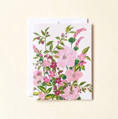 Crabapple and Mallow Card