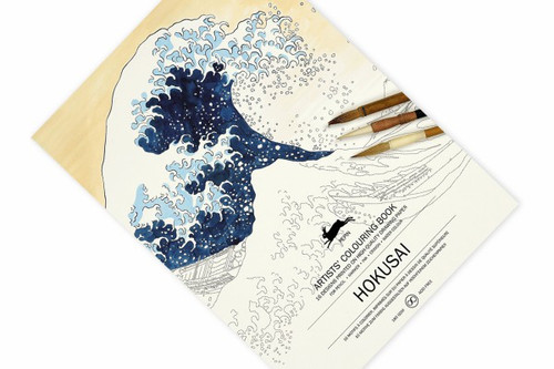 HOKUSAI Artist Coloring Book