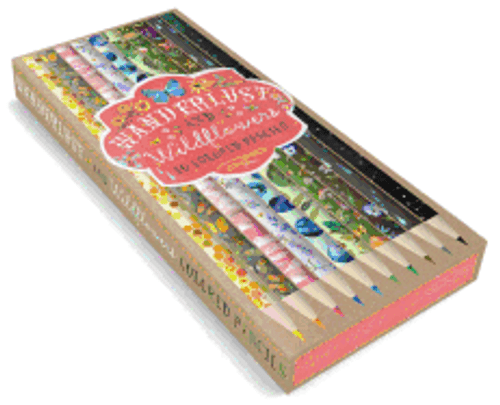 Wanderlust and Wildflowers: Set of 10 Colored Pencils