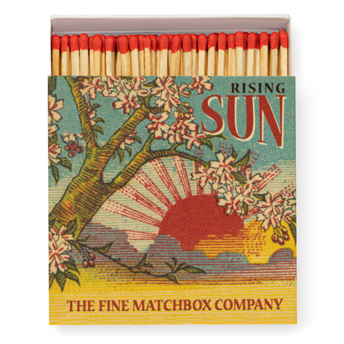 Rising Sun Fine Luxury Matches Matchbox