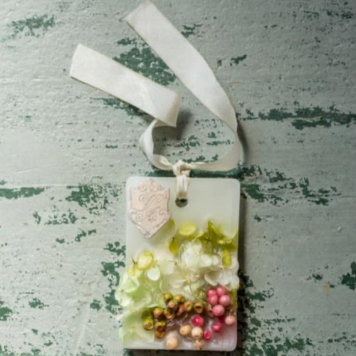 Scented WAX Art Sachet in ENGLISH GARDEN