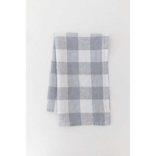 Gingham Light Blue Tea Towel