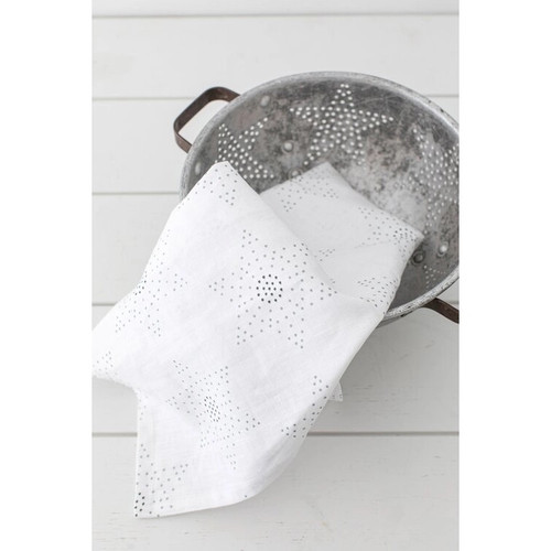 Colander Stars Tea Towel