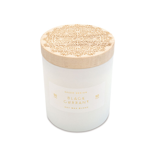 Skeem Black Currant Print Block Candle Skeem Black Currant Print Block Candle