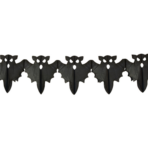 Halloween Bat Paper Garland (approx 118") Halloween Bat Paper Garland (approx 118")