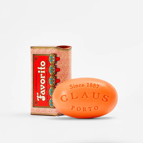 Favorito Red Poppy Soap (Two Sizes) by Claus Porto