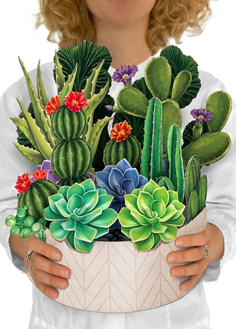 Fresh Cut Paper Cactus Garden