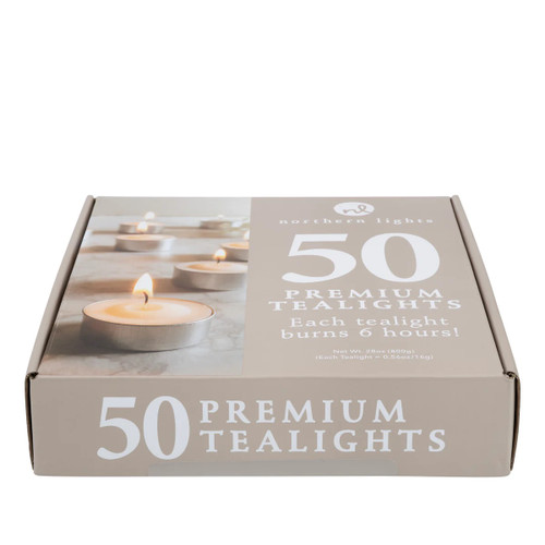 Set of 50 Premium Tealights