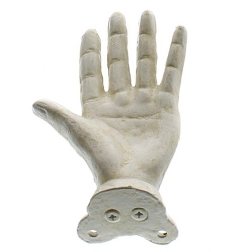 Cast Iron Hand Wall Hook (Available Separately in either Right or Left)