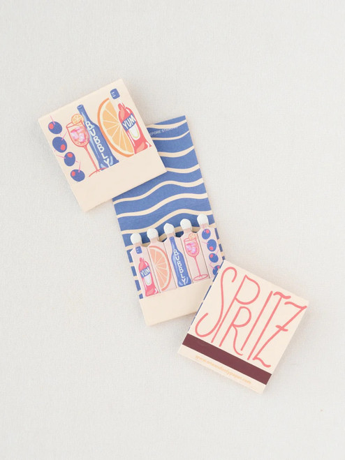 Spritz Italian Summer Cocktail Printed Strike Matchbook 