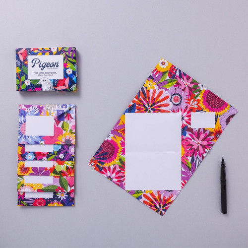 Floral Fantasia Pigeon Letter (Pack of 6)