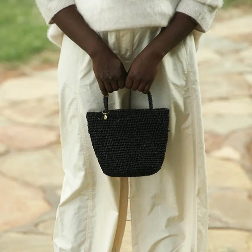 Basket Bag in XS Black