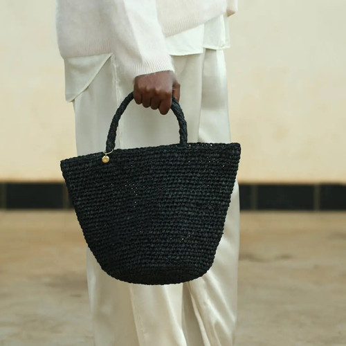 Basket Bag in S Black