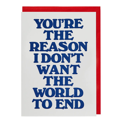 You're The Reason Card