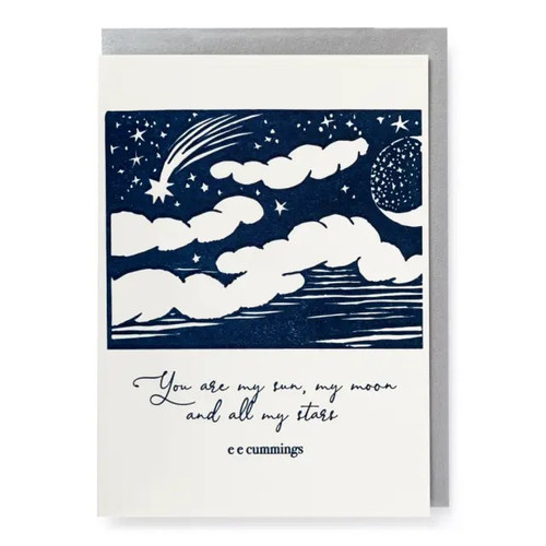 You Are My Sun, Moon and Stars Card