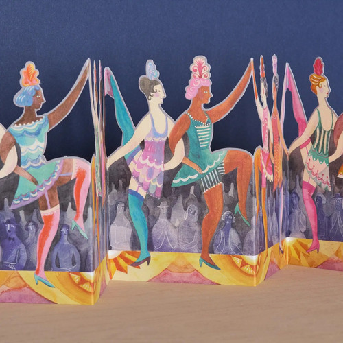 Cabaret Dancers Card