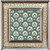3" Square PAVONI SILVER LEAF Florentine Frame Handmade in Italy