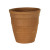 Rustic Wood Caddy with 10 Tiny Clay Pots