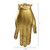 Pressed Metal Hand Brass Finish