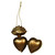 Plated Brass Heart Locket Ornament