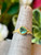18k + 22k Gold with Green Tourmaline Bauble Ring