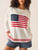 MERSEA Catalina Sweater in AMERICAN FLAG Celebrate 250 years in style!
