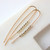 MEDIUM 2.25 Silver Nugget Threader Earrings in Gold Fill, Rose Gold Fill or Sterling Silver