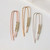 MEDIUM 2.25 Silver Nugget Threader Earrings in Gold Fill, Rose Gold Fill or Sterling Silver