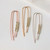 LARGE 2.75 Silver Nugget Threader Earrings in Gold Fill, Rose Gold Fill or Sterling Silver