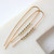 LARGE 2.75 Silver Nugget Threader Earrings in Gold Fill, Rose Gold Fill or Sterling Silver