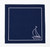 Roll of 50 Reusable Cocktail Napkins in SAILBOAT