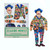 Claude Monet Cut and Make Paper Puppet (Paper Doll)