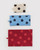 Baggu Flat Pouch Set in POLKA DOT MIX